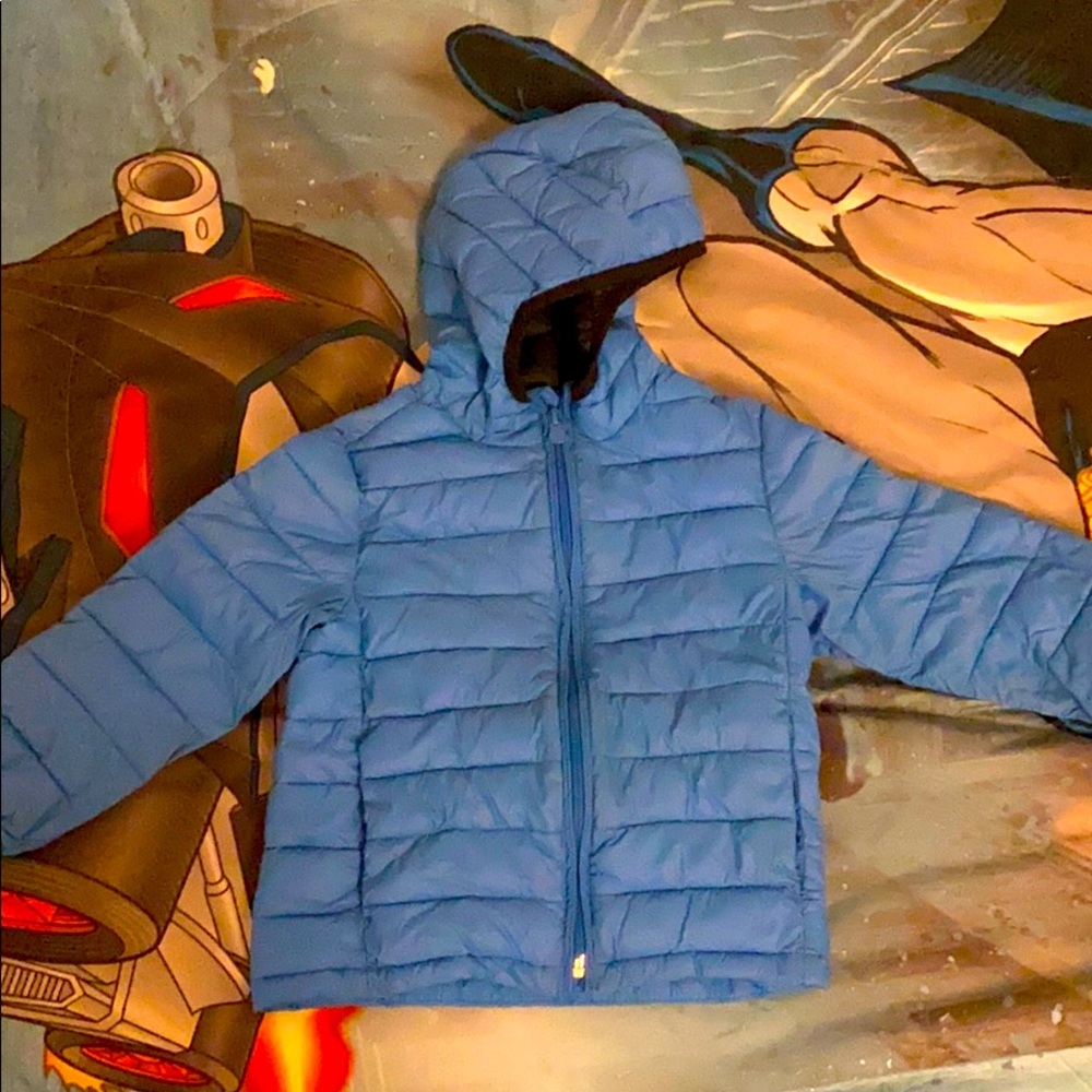 Gap 4T Blue Lightweight Puffer